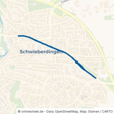 Stuttgarter Straße Schwieberdingen 