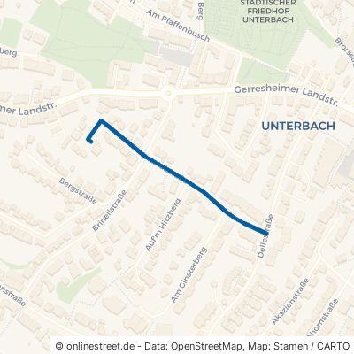 Nettetalstraße Düsseldorf Unterbach 