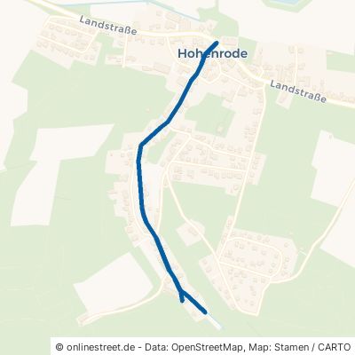 Hünenburgstraße Rinteln Hohenrode 