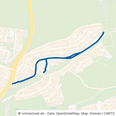 Knappenweg Stuttgart Vaihingen 