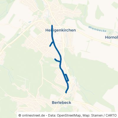 Hohler Weg Detmold Heiligenkirchen 