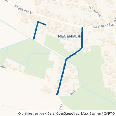 Fiegenburgweg Preußisch Oldendorf Börninghausen 
