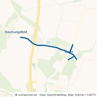 Creuzburger Straße Hörselberg-Hainich Burla 