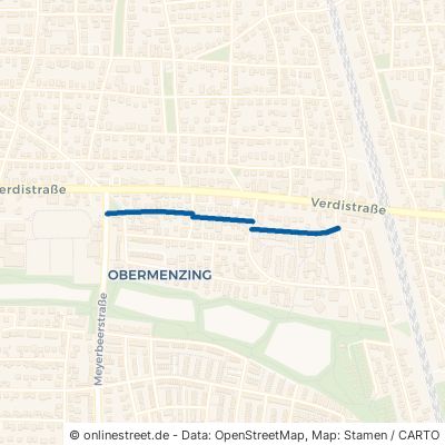 Packenreiterstraße München Pasing-Obermenzing 