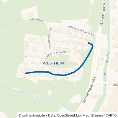 Westheimer Straße Aalen Wasseralfingen 