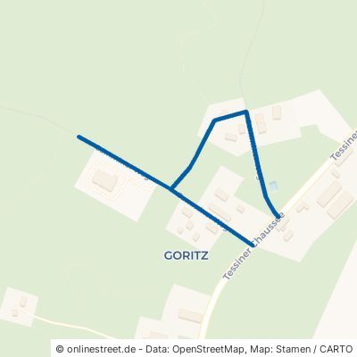 Camminer Weg Wardow Goritz 