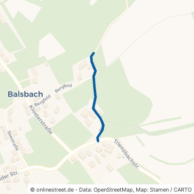Staudenweg Limbach Balsbach 