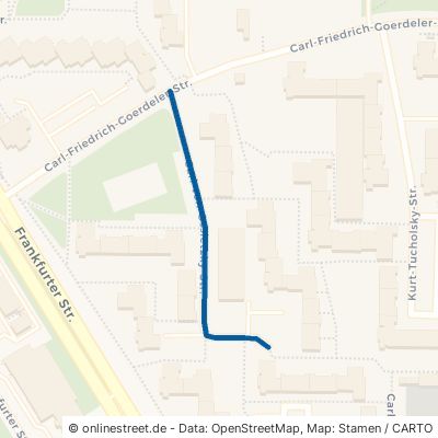 Carl-von-Ossietzky-Straße 40595 Düsseldorf Garath Stadtbezirk 10