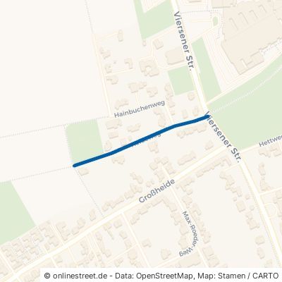 Heideweg 41063 Mönchengladbach Großheide Nord