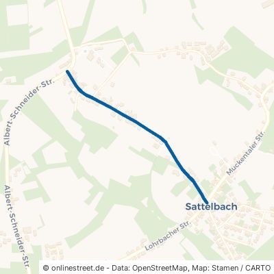Fahrenbacher Straße Mosbach Sattelbach 