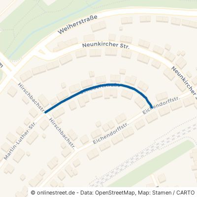 Schubertstraße Quierschied Fischbach 
