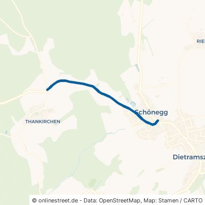 Wolfratshauser Straße Dietramszell Schönegg 