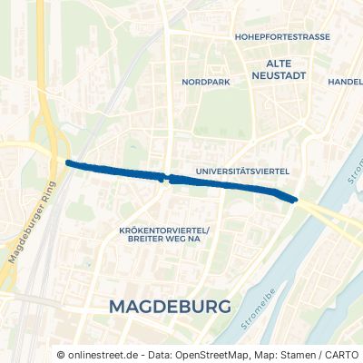 Walther-Rathenau-Straße Magdeburg Altstadt 