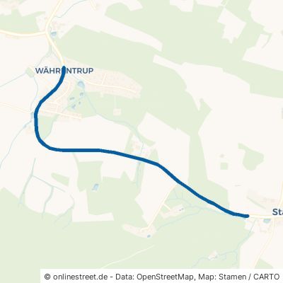 Währentruper Straße Lage Hörste 