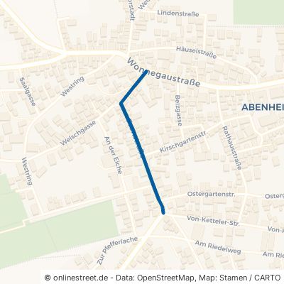 Fronstraße Worms Abenheim 