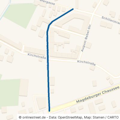 Karl-Liebknecht-Straße Halberstadt Wehrstedt 
