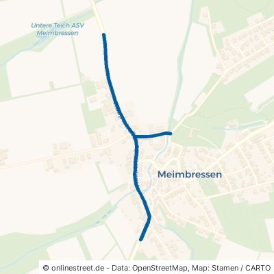 Hauptstraße Calden Meimbressen 