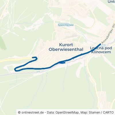 Umgehungsstraße Oberwiesenthal Oberwiesenthal 