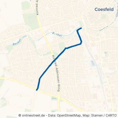 Rekener Straße Coesfeld 