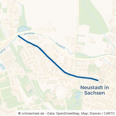 Dresdner Straße Neustadt in Sachsen Neustadt 