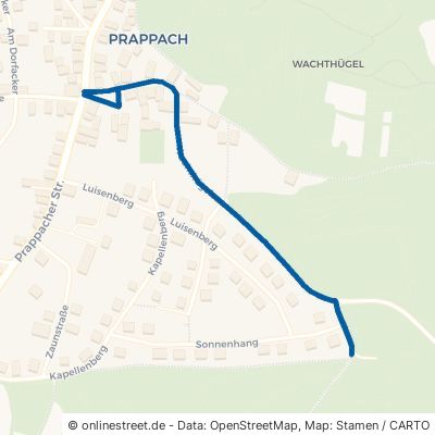 Wachthügelstraße Haßfurt Prappach 
