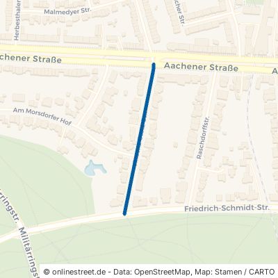 Vincenz-Statz-Straße Köln Braunsfeld 