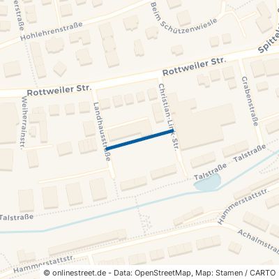 Gänsäckerstraße Villingen-Schwenningen Schwenningen 