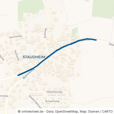 Römerstraße Rain Staudheim 