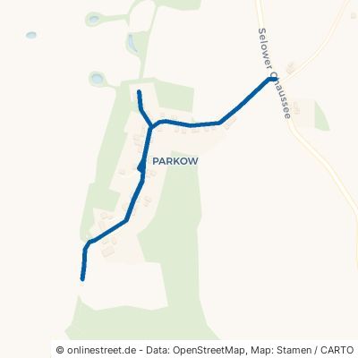 Neuendorfer Weg Bützow Parkow 
