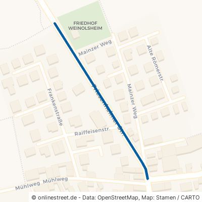 Friesenheimer Straße Weinolsheim 