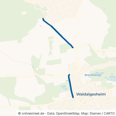Waldstraße Waldalgesheim 