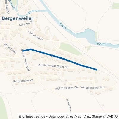 Ölbergstraße Sontheim an der Brenz Bergenweiler 
