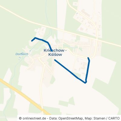 Eichower Weg Kolkwitz Krieschow 