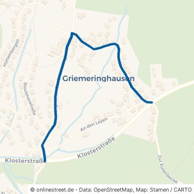 Griemeringhauser Straße Marienheide 