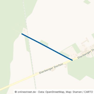 Bahnhofsweg Rheinsberg Dierberg 