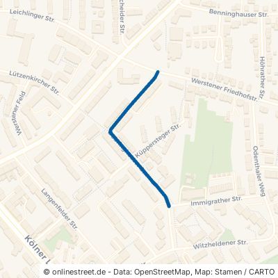 Dabringhauser Straße 40591 Düsseldorf Wersten Stadtbezirk 9