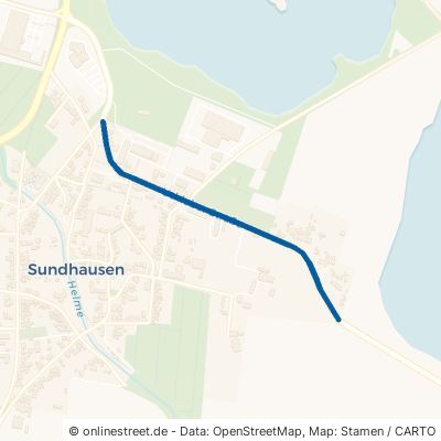 Uthleber Straße Nordhausen Sundhausen 