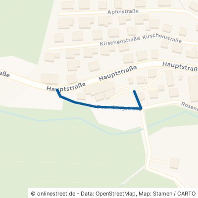 Daumbergstraße Gorxheimertal Trösel 