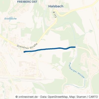 Hilbersdorfer Straße Freiberg 