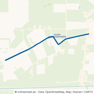 Klein-Wiesedermeerer-Weg Friedeburg Wiesedermeer 