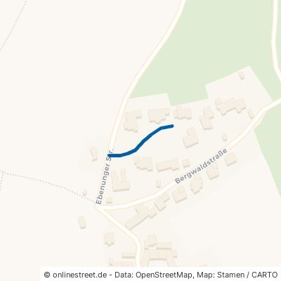 Ebenunger Eichen Sinzheim Ortsgebiet 