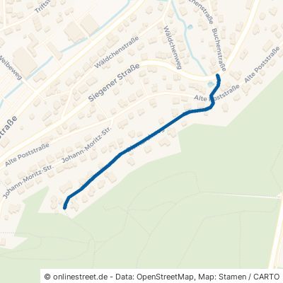 Bismarckweg Freudenberg Büschergrund 
