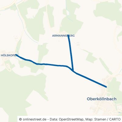 Armannsberger Straße Postau Oberköllnbach 