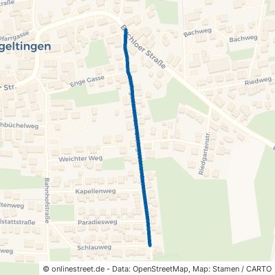 Steingadener Straße Wiedergeltingen 