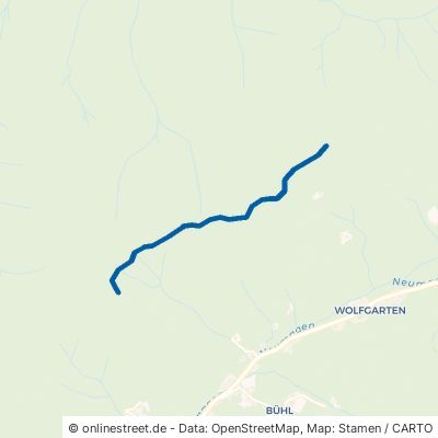 Breitackerweg Münstertal Obermünstertal 