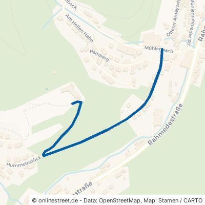 Kalkofenweg Altena Rahmede 