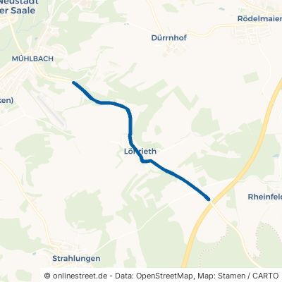 Bildhauser Straße Bad Neustadt an der Saale Löhrieth 
