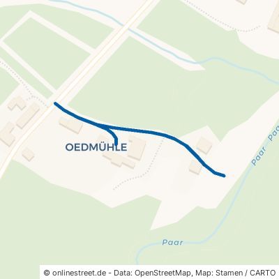 Ödmühlenweg Kühbach Großhausen 