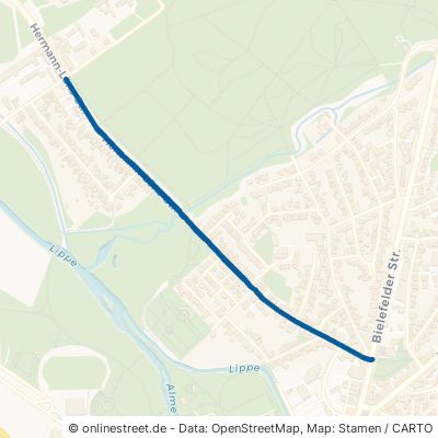 Hermann-Löns-Straße Paderborn Sennelager 