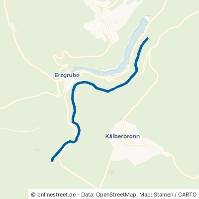 Nagoldhangweg Seewald Erzgrube 